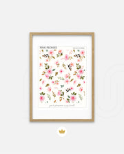 Pink Peonies Pattern