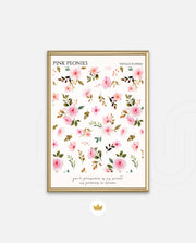 Pink Peonies Pattern