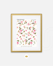 Pink Peonies Pattern