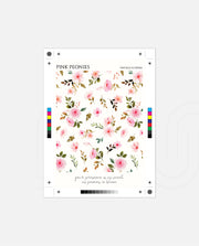 Pink Peonies Pattern