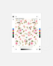 Pink Peonies Pattern