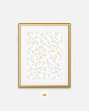Pastel Floral Pattern