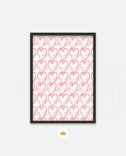 Heart Sketch Pattern