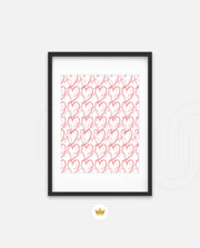 Heart Sketch Pattern