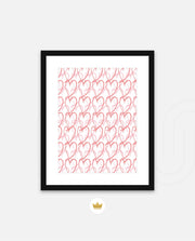 Heart Sketch Pattern