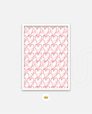 Heart Sketch Pattern