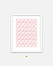 Heart Sketch Pattern