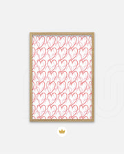 Heart Sketch Pattern