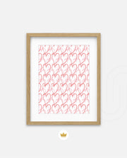 Heart Sketch Pattern
