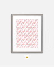 Heart Sketch Pattern
