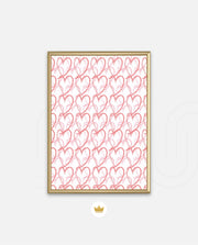 Heart Sketch Pattern