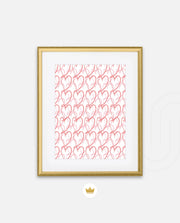Heart Sketch Pattern