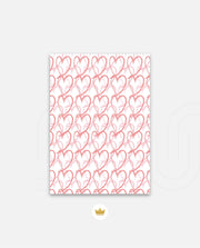 Heart Sketch Pattern