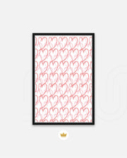 Heart Sketch Pattern