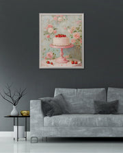 Strawberry Cake Elegance