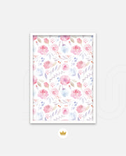 Watercolor Floral Mix