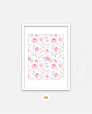 Watercolor Floral Mix