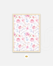 Watercolor Floral Mix