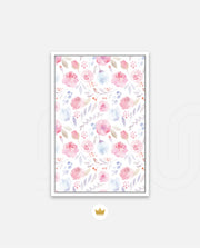 Watercolor Floral Mix