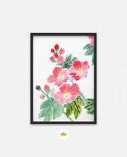 Coral Floral Stem