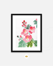 Coral Floral Stem