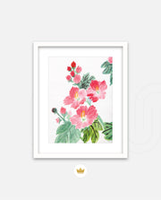 Coral Floral Stem