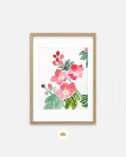 Coral Floral Stem