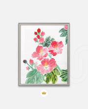 Coral Floral Stem