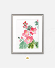 Coral Floral Stem