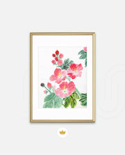 Coral Floral Stem