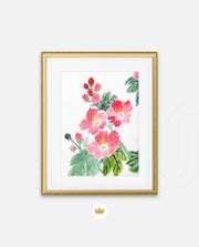 Coral Floral Stem
