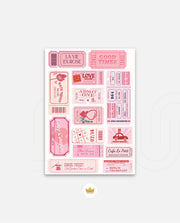 Vintage Tickets Collage