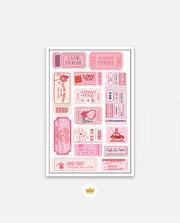 Vintage Tickets Collage