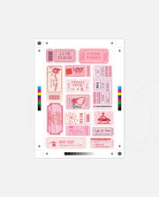 Vintage Tickets Collage
