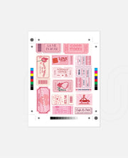 Vintage Tickets Collage