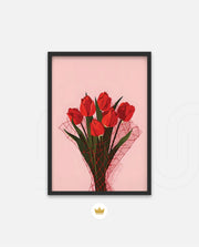 Red Tulip Bouquet