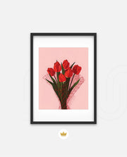 Red Tulip Bouquet