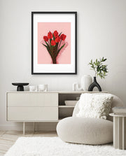 Red Tulip Bouquet