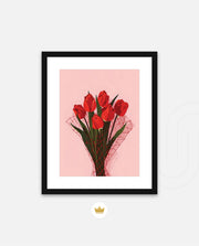Red Tulip Bouquet