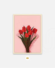 Red Tulip Bouquet