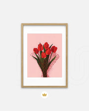 Red Tulip Bouquet