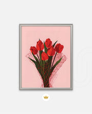 Red Tulip Bouquet