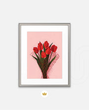 Red Tulip Bouquet