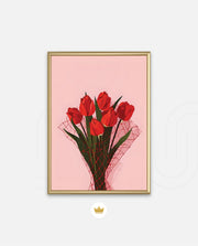 Red Tulip Bouquet