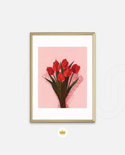 Red Tulip Bouquet