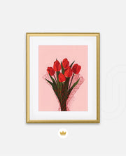 Red Tulip Bouquet