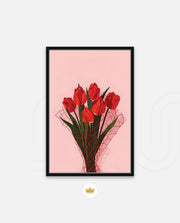 Red Tulip Bouquet
