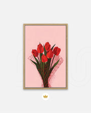 Red Tulip Bouquet