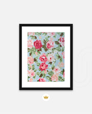 Vintage Rose Pattern