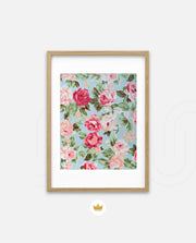 Vintage Rose Pattern